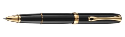 Diplomat Excellence A Black Lacquer GT-Pisalo Rollerball