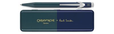 Caran d'Ache 849 PAUL SMITH Racing Green & Navy Blue Ballpoint Pen - Limited Edition