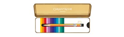 Caran d'Ache 849 COLOUR TREASURE WARM RAINBOW Ballpoint Pen (Limited Edition)