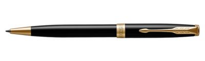 Parker Sonnet 2017 Black Lacquer GT-Kemični svinčnik