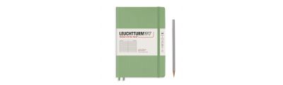 LEUCHTTURM1917 Notebook (A5) Medium Hardcover Ruled Sage Green