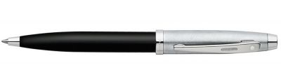 Sheaffer 100 Brushed Chrome - Black Kemični svinčnik